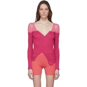 JACQUEMUS - Le Cardigan Tordu Cardigan